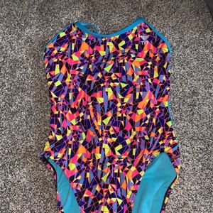 Neon TYR one piece swimsuit